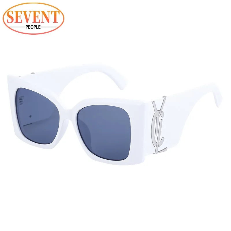 Sherry Shadow - Cat Eye Luxury Brand Designer  Big Frame Sunglass